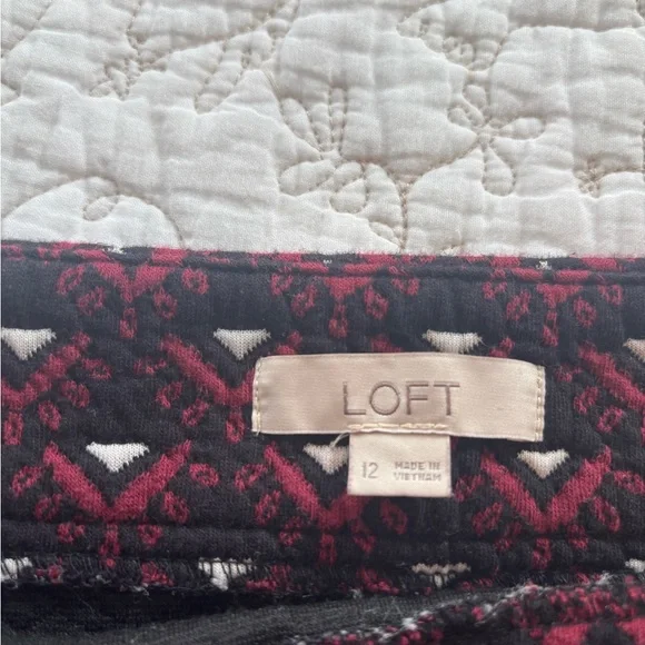 LOFT Patterned Skirt - Picture 5 of 6
